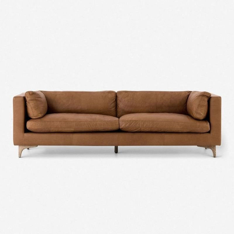Alara Tailored Curved Bouclé 2-Seater Sofa (1800mm) - (NO)