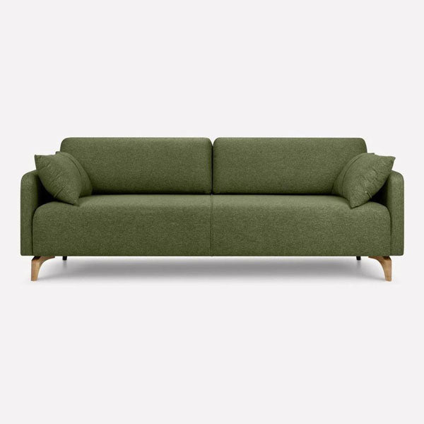 Bruno Block Low-Profile Bouclé 2-Seater Sofa (1800mm) - (NO)