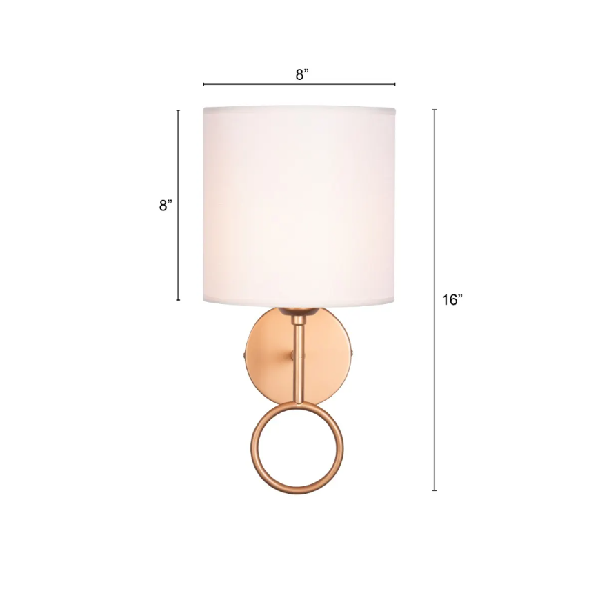 Elysian Double-Tiered Globe Wall Light - 5.1in * 21.4in (J)