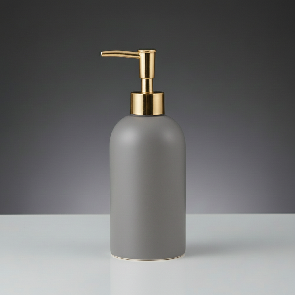 Artisan Ceramic Soap Dispenser (W)