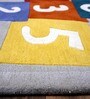 Playful Numbers Rug (Grey) - BR