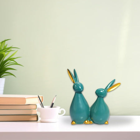 Rabbit Family Showpiece - (MVS)