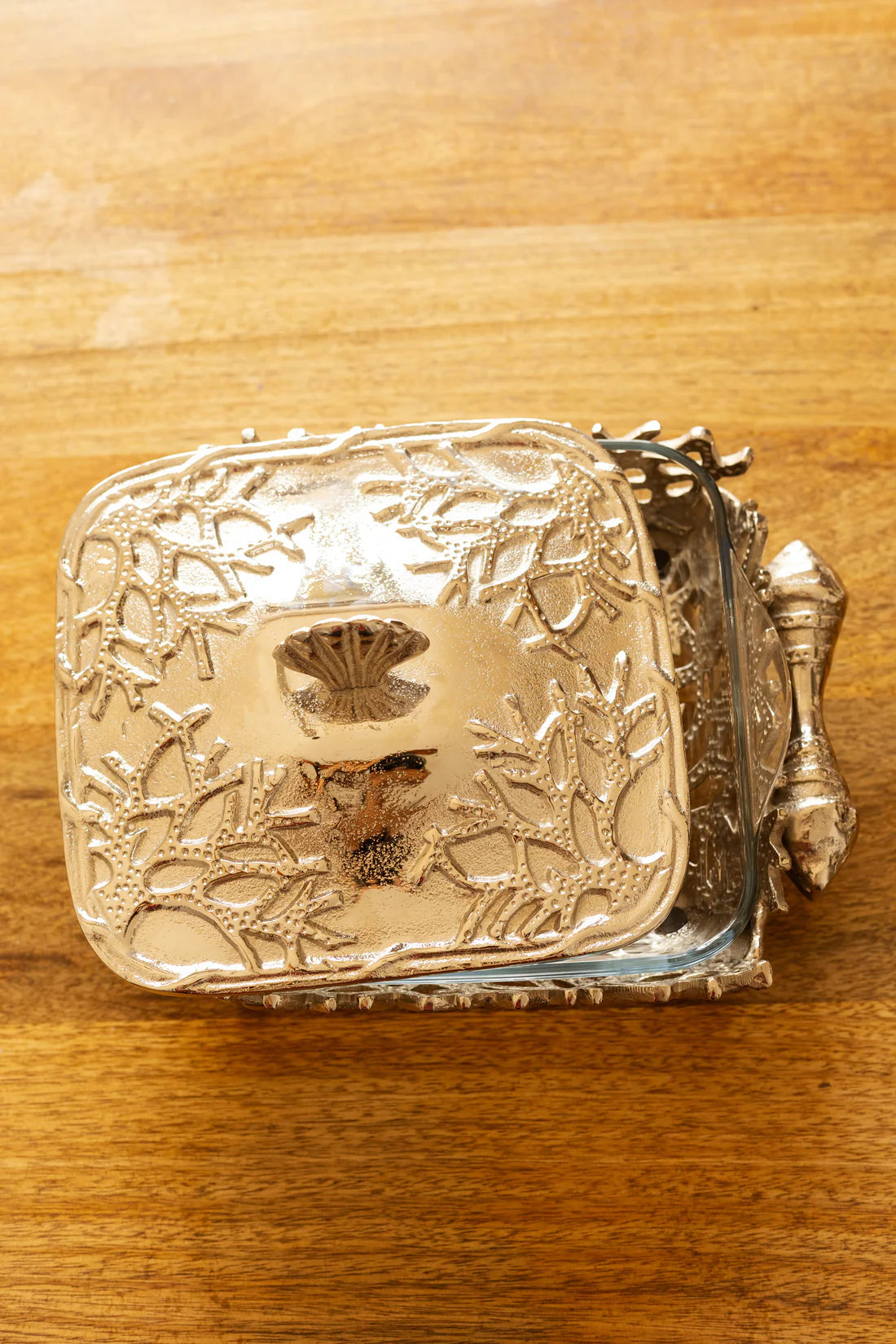 Aluminium Square Casserole - Pasabache (Turkish Glass) (UHD) Urban Nivasa