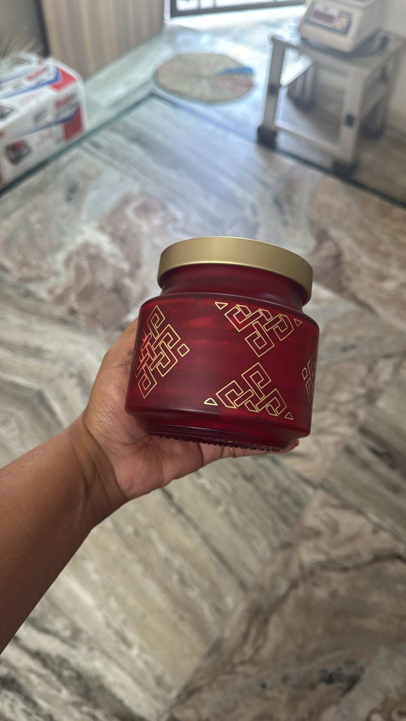 Noor Mahal Luxury Scented Candle (TCA) Urban Nivasa