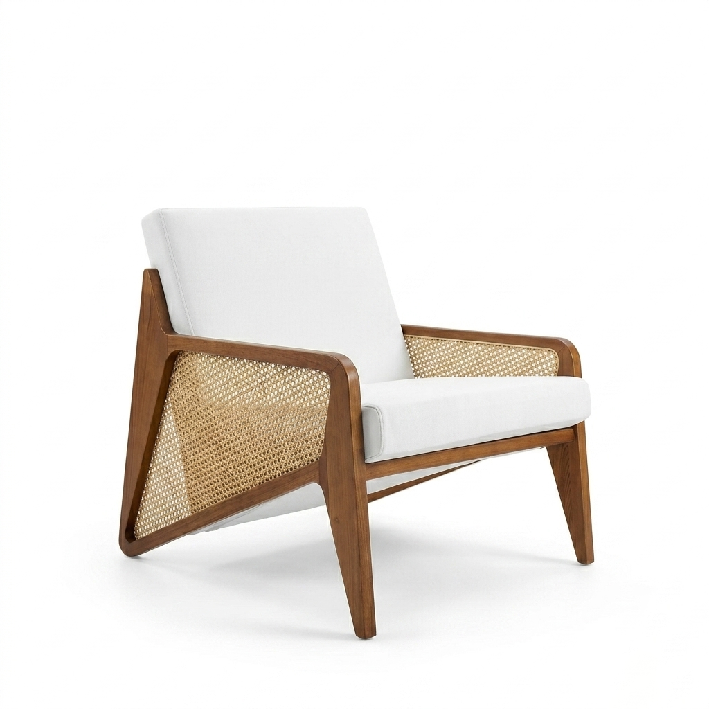 The Soren Mid-Century Lounge Accent Chair - (NO)