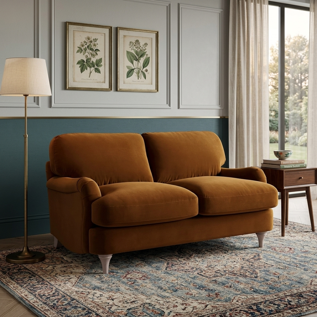 Wabi Upholstered 2-Seater Sofa W 152 x D 89 x H 78 cm - (OT)
