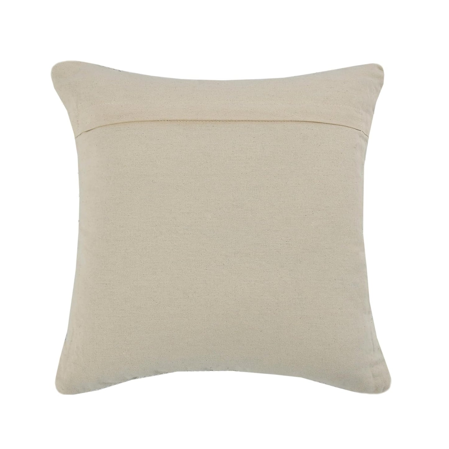 Modern Grey & Ivory Tufted Cushion Covers - 16*16 inches Set of 2 (TFB)