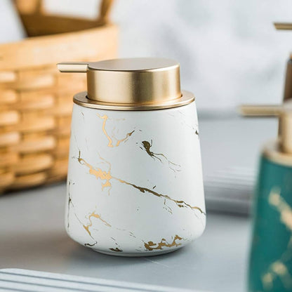 Modern Hotel Luxury Ceramic Soap Dispenser (W)