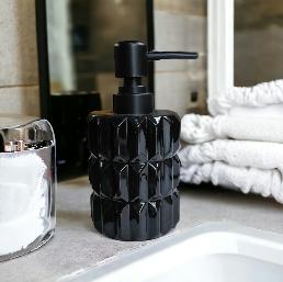 Gridline Ceramic Soap Dispenser (W) Urban Nivasa