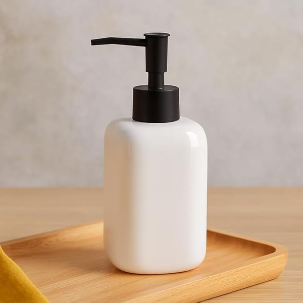 Apex Matte Ceramic Soap Dispenser (W)