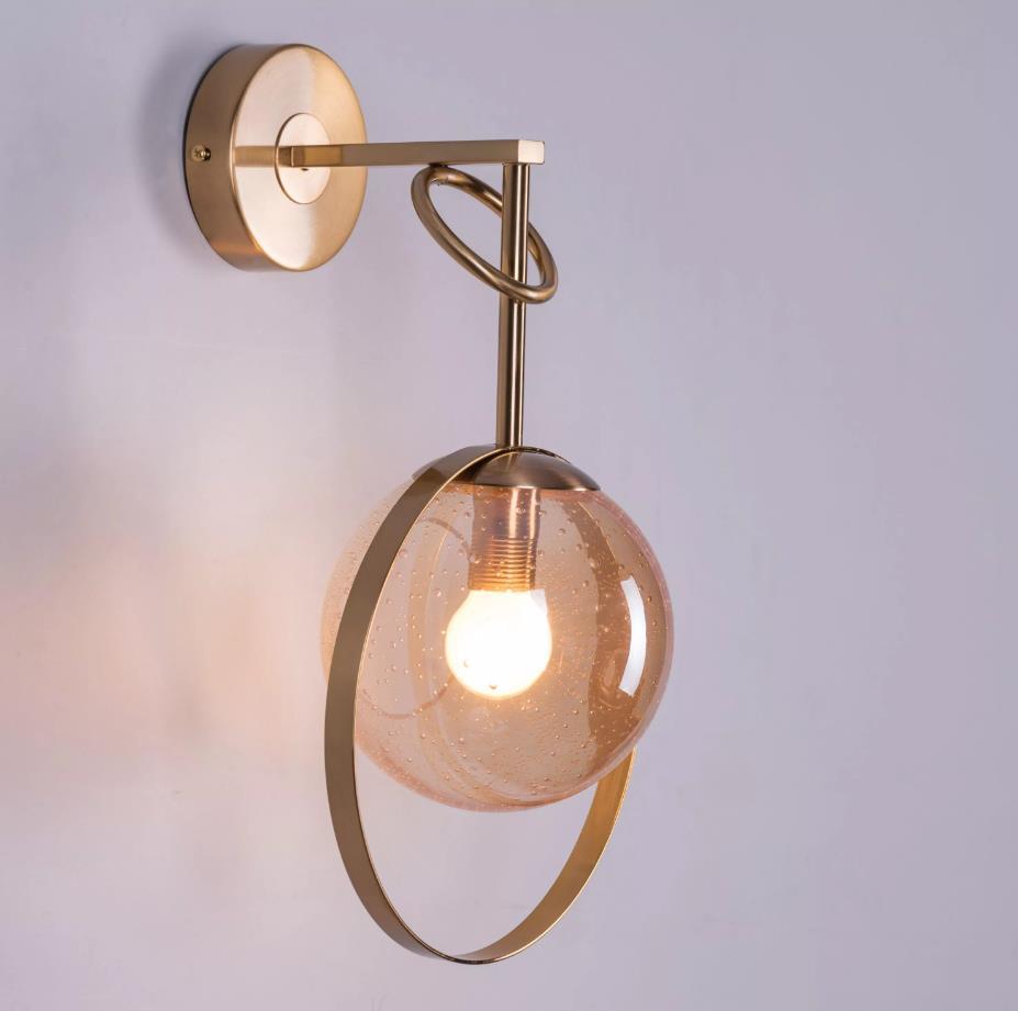 Aura Linear Glass Pillar Wall Light - 8.6in * 15in (J)