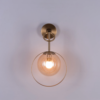 Aura Linear Glass Pillar Wall Light - 8.6in * 15in (J)