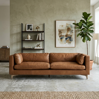 Alara Tailored Curved Bouclé 2-Seater Sofa (1800mm) - (NO)