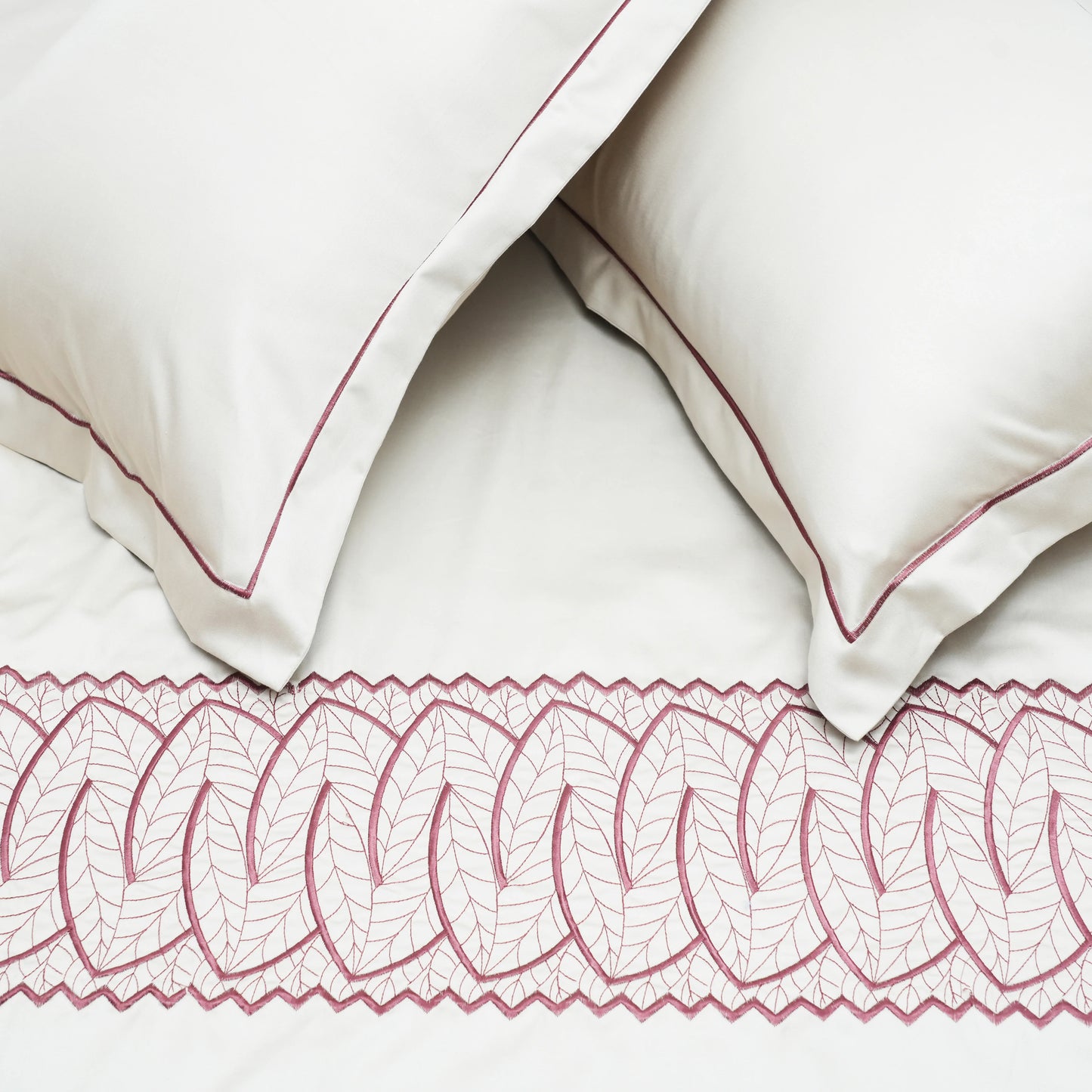 Art Lacey Legacy (400 TC) - 100% Cotton King-Size Bedsheet + 2 Pillow Covers