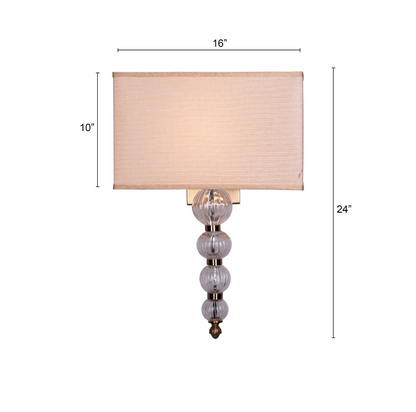 Artisan Bubble Glass Wall Light - 4.7in * 11.8in (J)