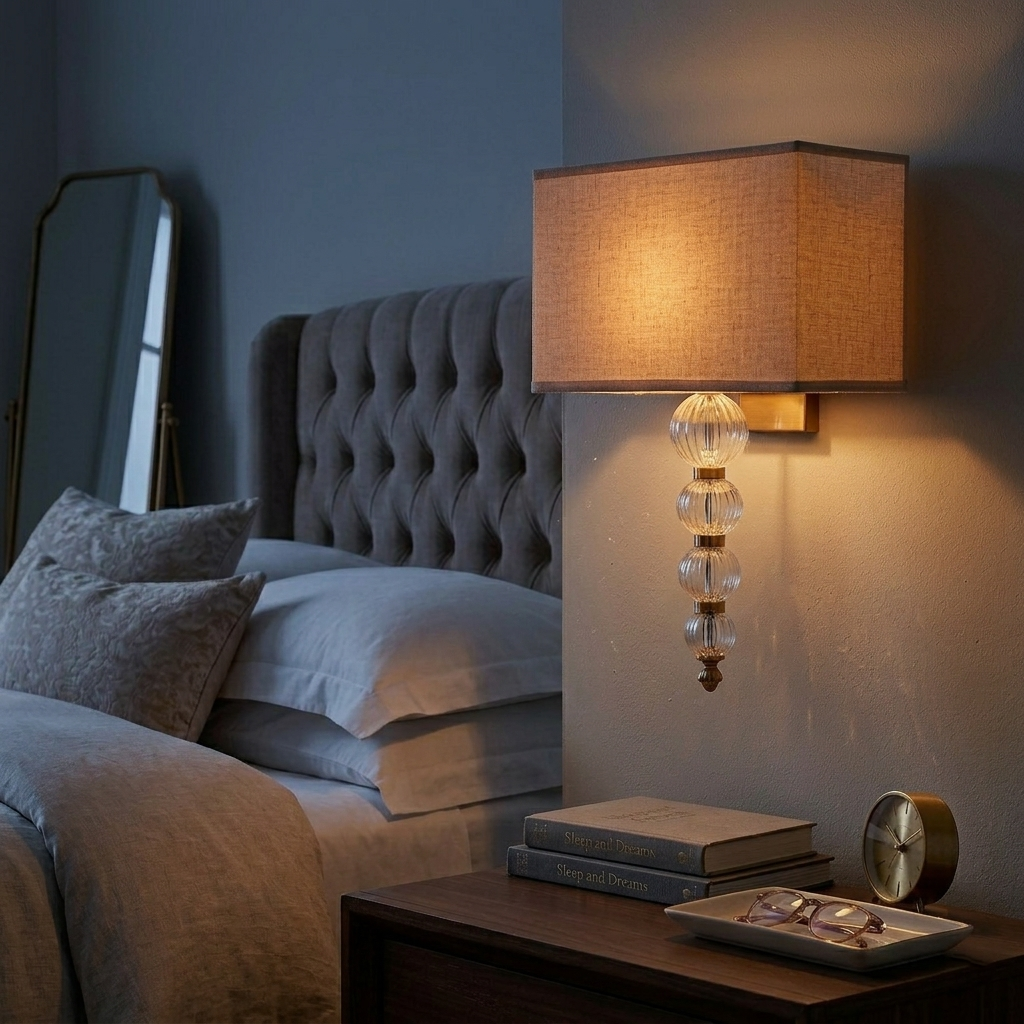 Artisan Bubble Glass Wall Light - 4.7in * 11.8in (J)