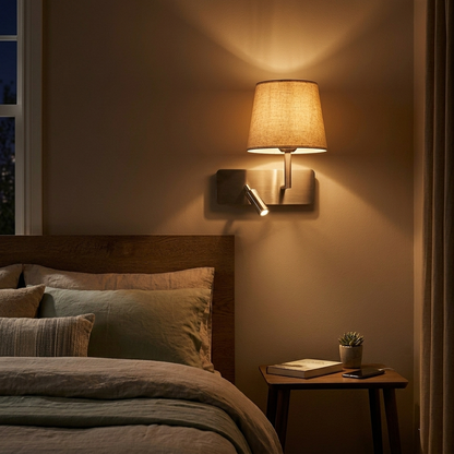 Aura Bedside Reading Wall Sconce Wall Light - 11.5in * 10.5in (J)