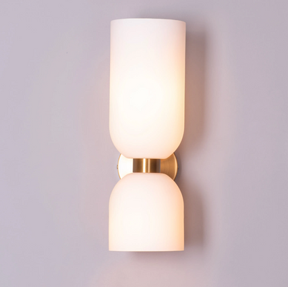 Aura Twin-Cylinder Sconce Wall Light - 4.7in * 14.1in (J)