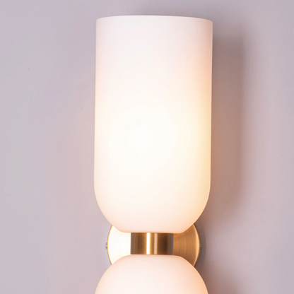 Aura Twin-Cylinder Sconce Wall Light - 4.7in * 14.1in (J)
