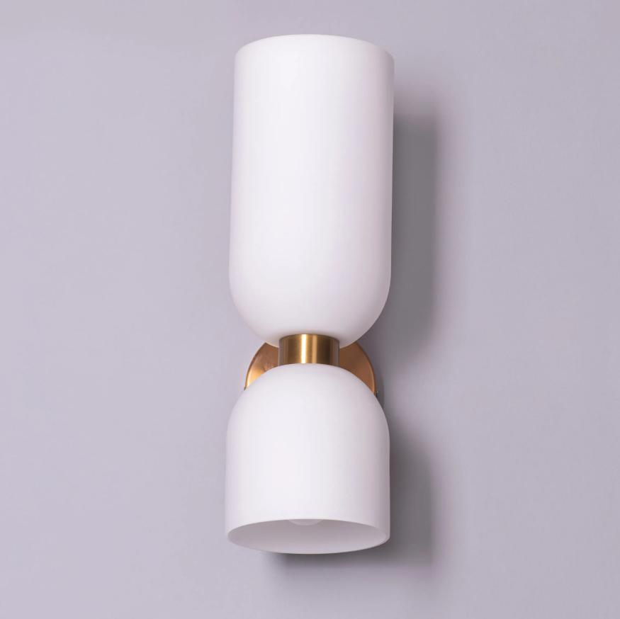 Aura Twin-Cylinder Sconce Wall Light - 4.7in * 14.1in (J)