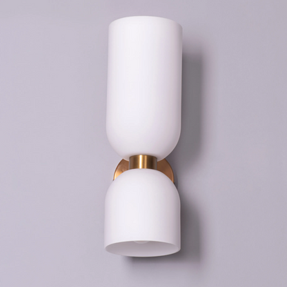 Aura Twin-Cylinder Sconce Wall Light - 4.7in * 14.1in (J)