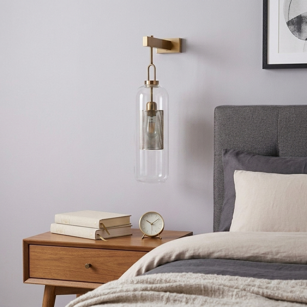 Aurelian Mesh Capsule Sconce Wall Light - 6in * 24in (J)