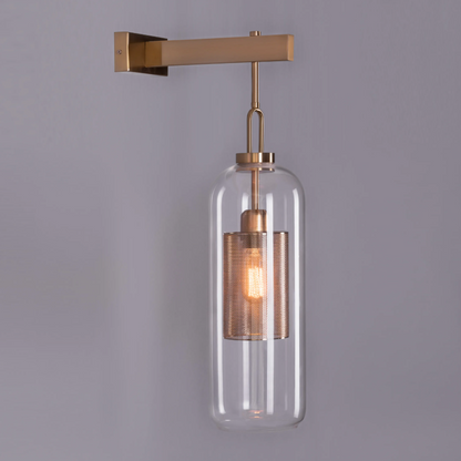 Aurelian Mesh Capsule Sconce Wall Light - 6in * 24in (J)