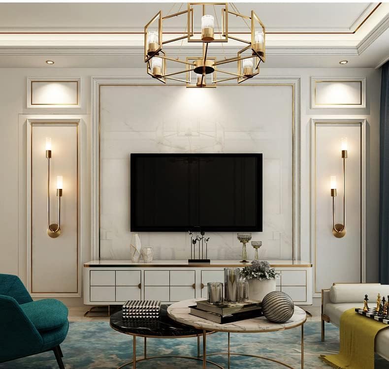 Aurelian Twin Glow Modern Wall Light - 8in * 21.4in (J)