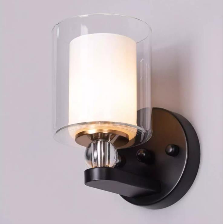 Aurora Crystal Pillar Sconce Wall Light - 4.75in * 8in (J)