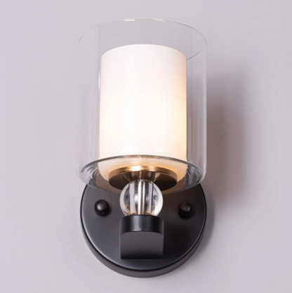 Aurora Crystal Pillar Sconce Wall Light - 4.75in * 8in (J)