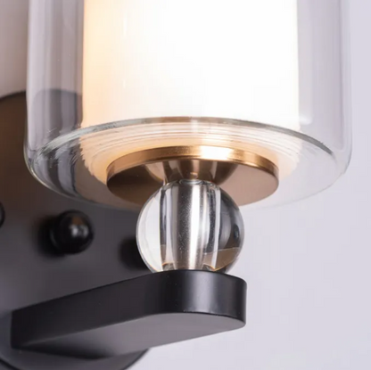 Aurora Crystal Pillar Sconce Wall Light - 4.75in * 8in (J)
