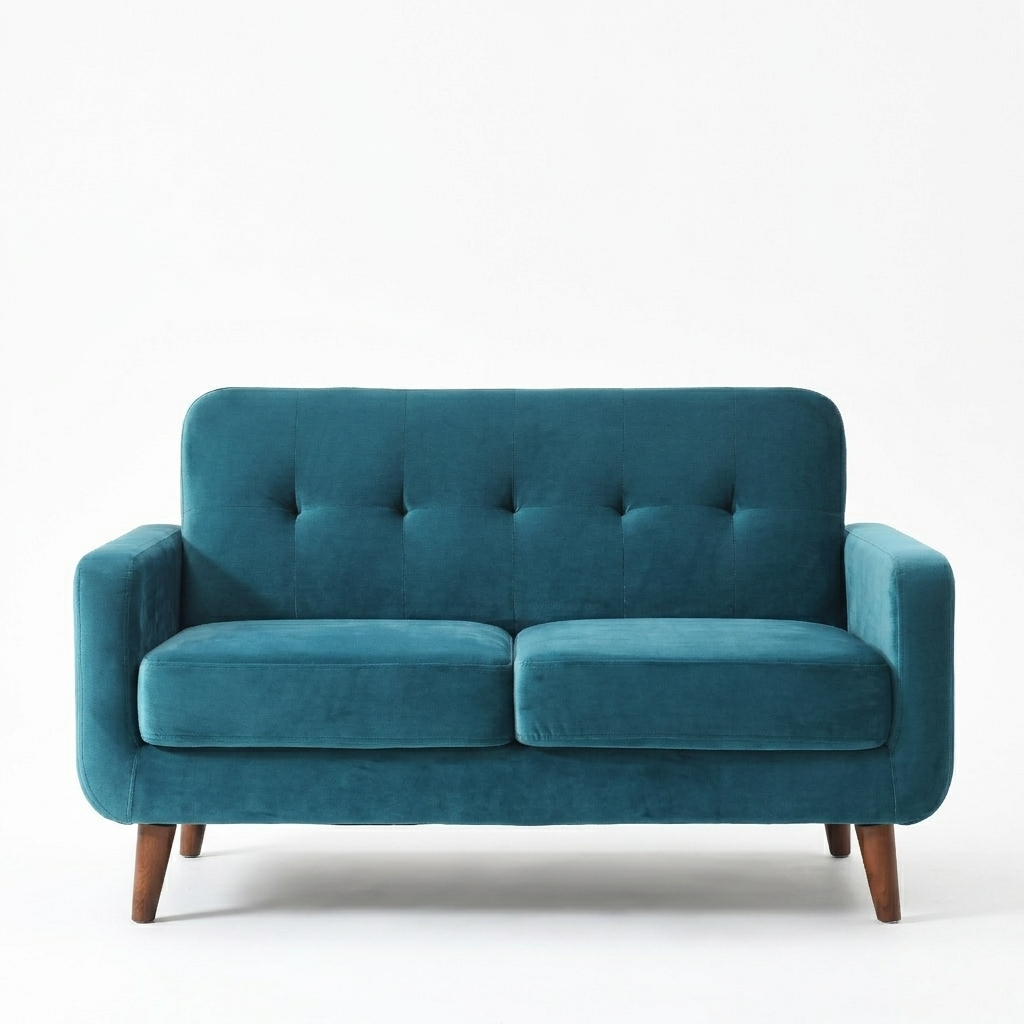 Bani 2-Seater Upholstered Sofa W 129 x D 84 x H 80 cm - (OT)