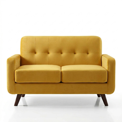 Bani 2-Seater Upholstered Sofa W 129 x D 84 x H 80 cm - (OT)