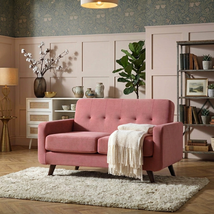 Bani 2-Seater Upholstered Sofa W 129 x D 84 x H 80 cm - (OT)