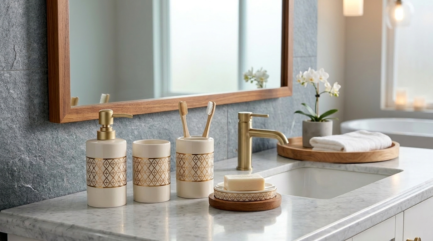 Bathroom Accessories Set