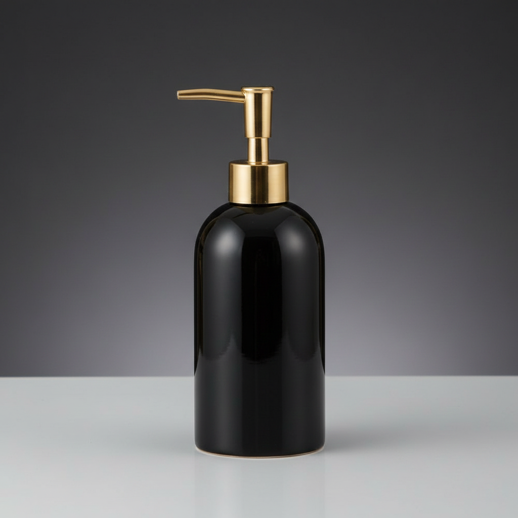 Artisan Ceramic Soap Dispenser (W) Urban Nivasa