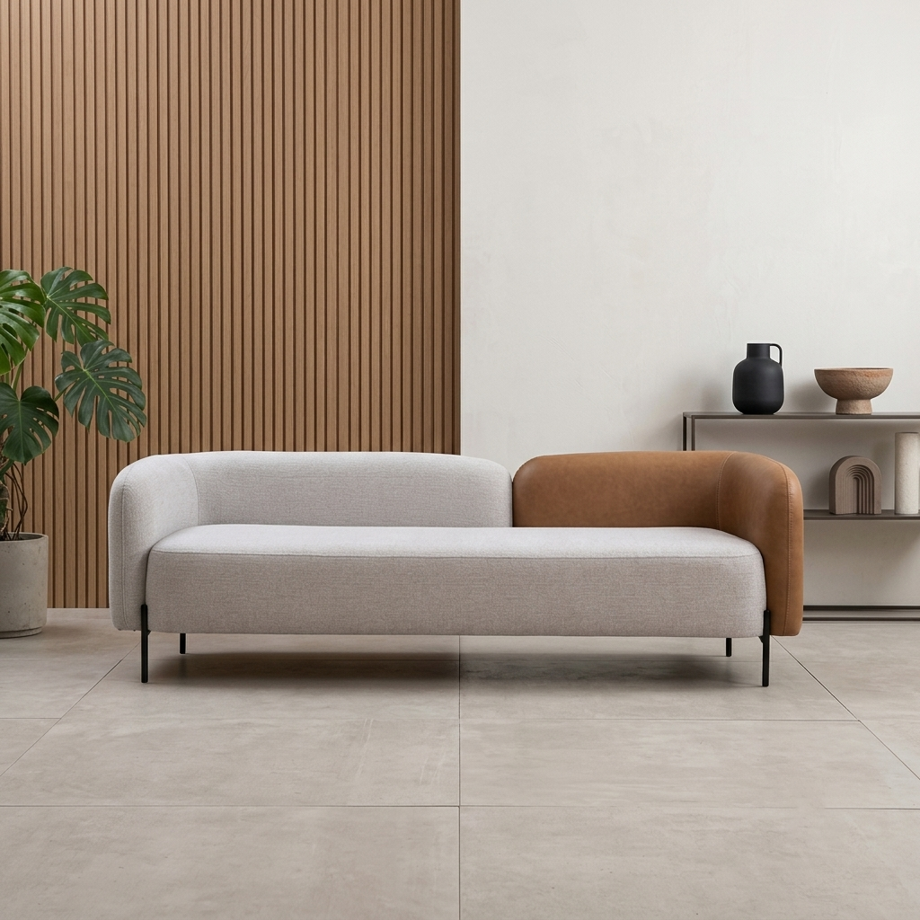 Brando Scoop Low-Profile 2- Seater Sofa (1800mm) - (NO)