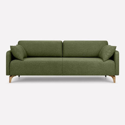 Bruno Block Low-Profile Bouclé 2-Seater Sofa (1800mm) - (NO)