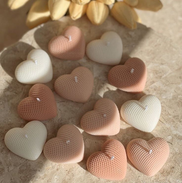 Little Hearts Candle - 7.4 * 6.5cm (TCA)