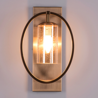 Celestial Halo Seeded Sconce Wall Light - 8.5in * 14in (J)