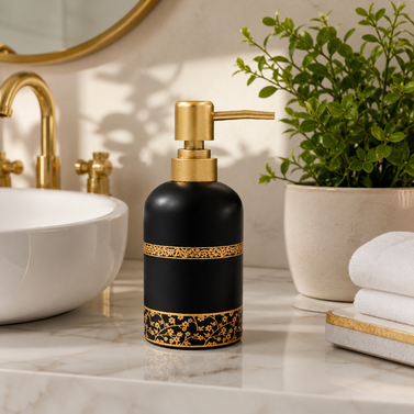 The Royal Filigree Soap Ceramic Dispenser Collection (W)