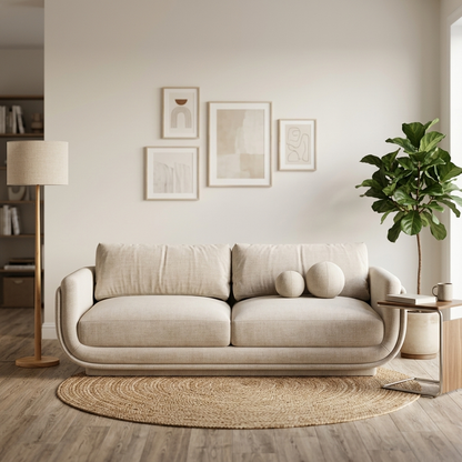 Cielo Deep-Seat Modular Cloud 2-Seater Sofa (2100mm) - (NO)