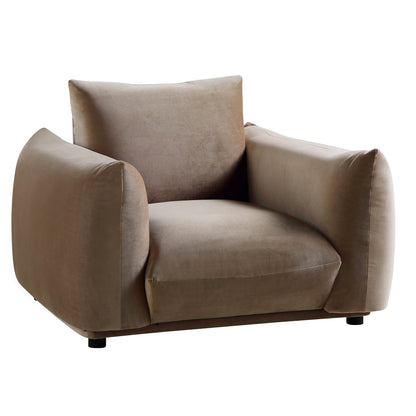Dami 1-Seater Upholstered Sofa Armchair W 112 x D 101 x H 81 cm - (OT)