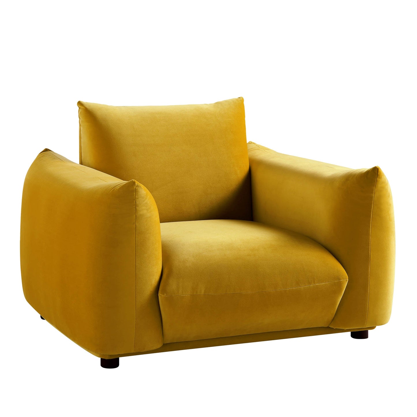Dami 1-Seater Upholstered Sofa Armchair W 112 x D 101 x H 81 cm - (OT)