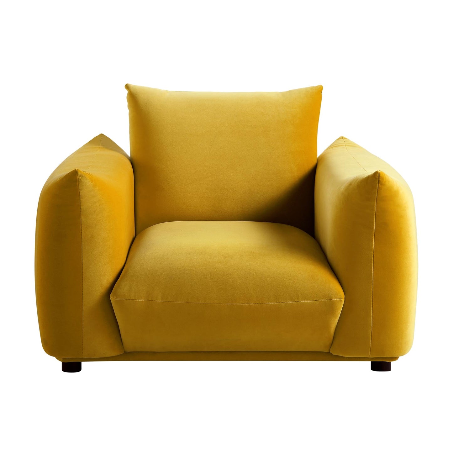 Dami 1-Seater Upholstered Sofa Armchair W 112 x D 101 x H 81 cm - (OT)