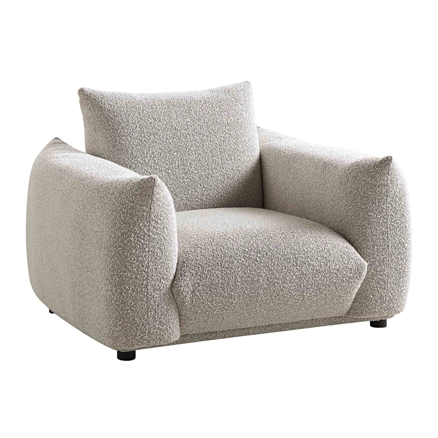 Dami 1-Seater Upholstered Sofa Armchair W 112 x D 101 x H 81 cm - (OT)