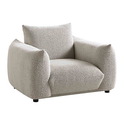 Dami 1-Seater Upholstered Sofa Armchair W 112 x D 101 x H 81 cm - (OT)