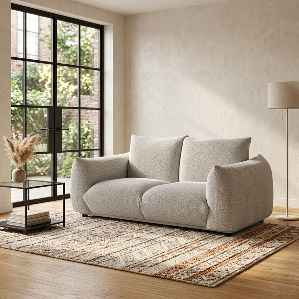 Dami 2-Seater Upholstered Sofa W 174 x D 101 x H 81 cm - (OT)