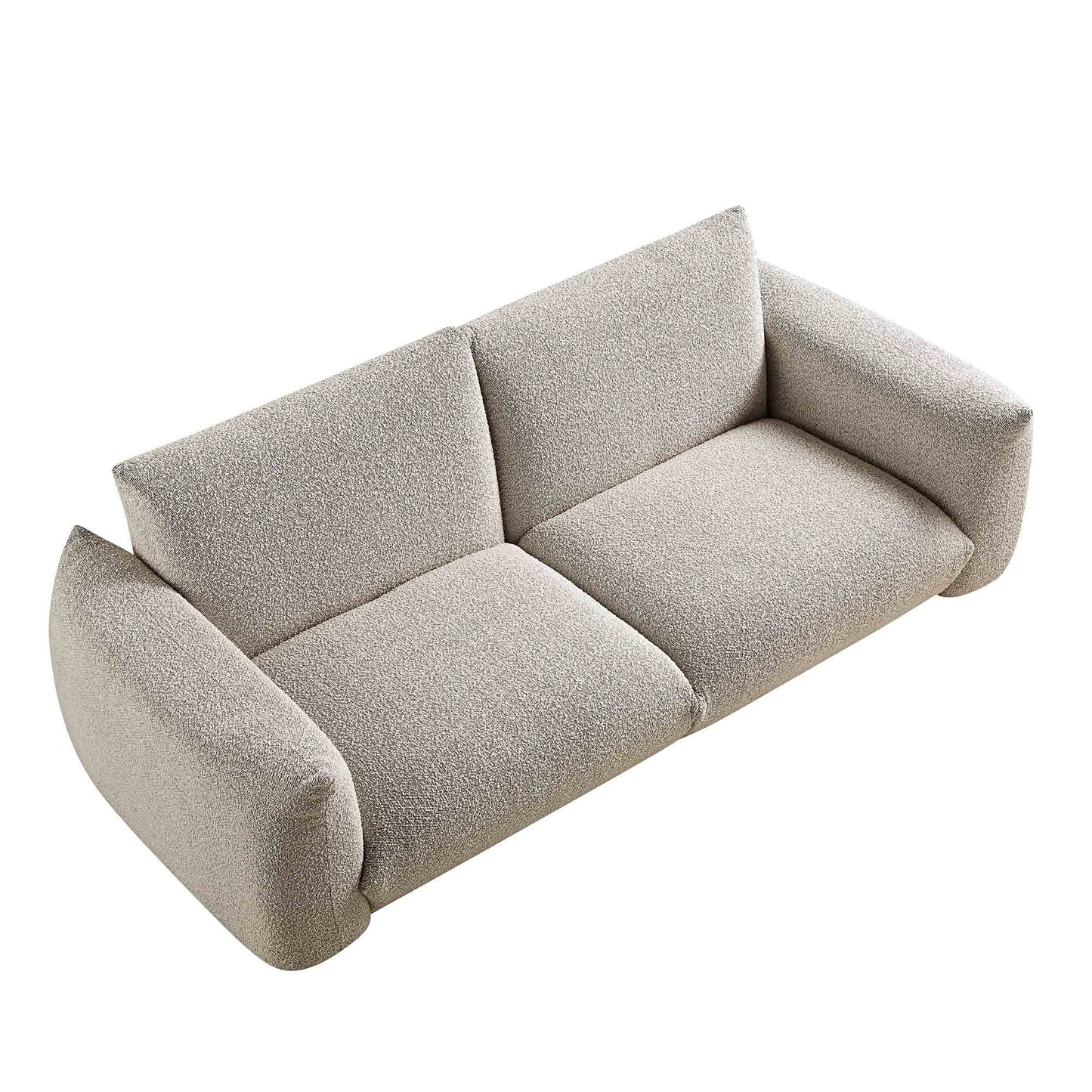Dami 3-Seater Upholstered Sofa W 225 x D 101 x H 81 cm - (OT)