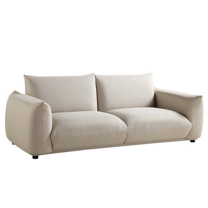 Dami 3-Seater Upholstered Sofa W 225 x D 101 x H 81 cm - (OT)
